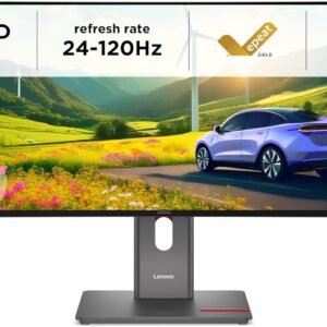 Lenovo ThinkVision P34WD-40 34” 2K WQHD IPS Ultrawide 120Hz w/ USB-C Docking Mon