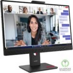Lenovo ThinkVision T27QD-4v 27" IPS QHD 120Hz VoIP Monitor Built-in 5MP IR+RGB W