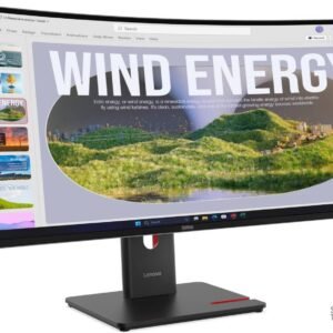 Lenovo ThinkVision T34WD-40 34” 2K WQHD 1500R Curved Ultrawide 120Hz w/ USB-C Do