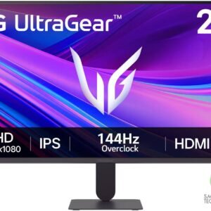 LG 27G411A Ultragear 27" Full HD IPS Gaming Monitor, 144Hz (O/C), 1ms MBR, NVIDI