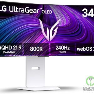 LG 34GX90SA UltraGear™ Smart 34” OLED Curved 800R 2K HDR10 240Hz 0.03ms True Bla