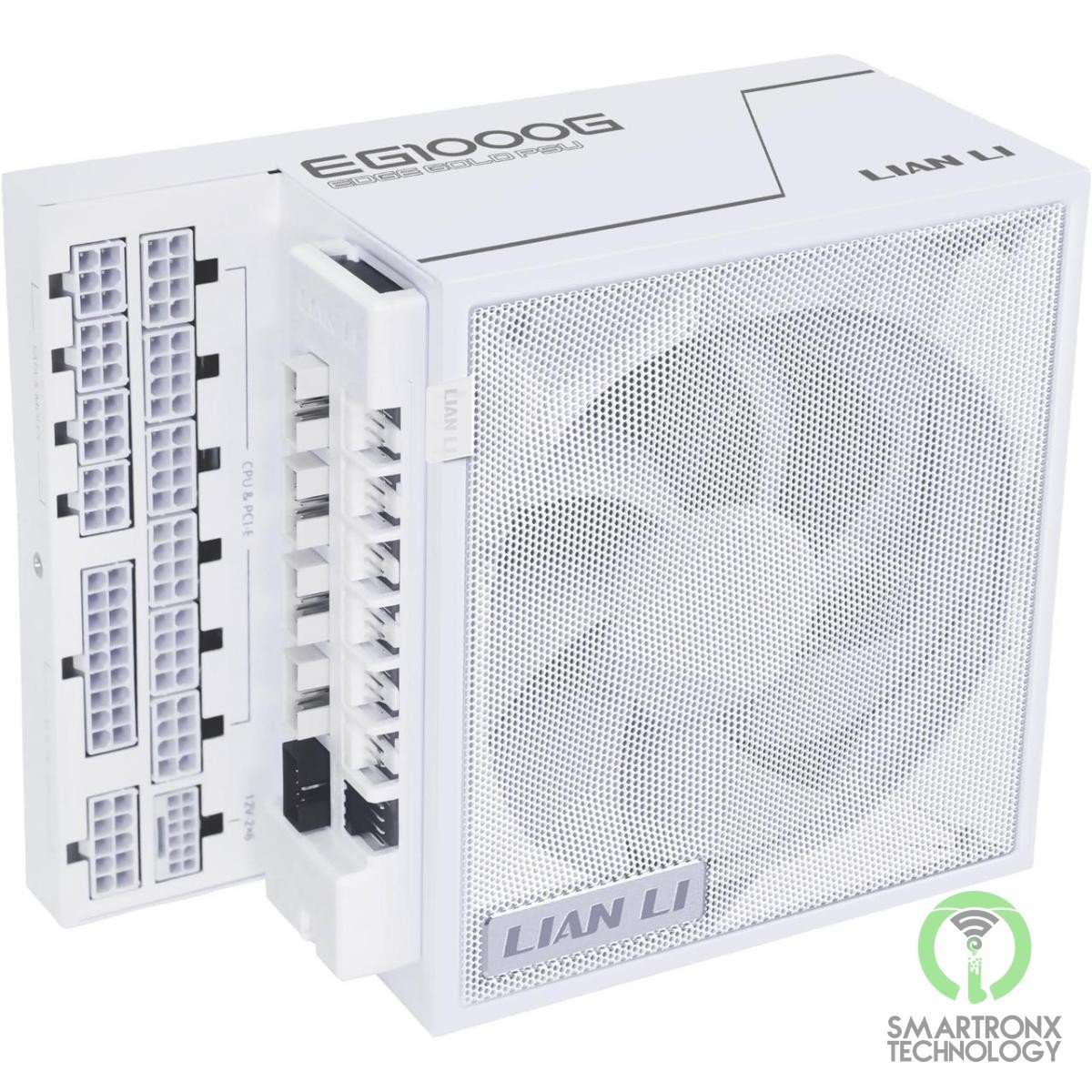 Lian Li Edge EG1200G 1200W Gold (White) (ATX 3.1) PCIE 5.1 (12V-2×6) 80 Plus Gol