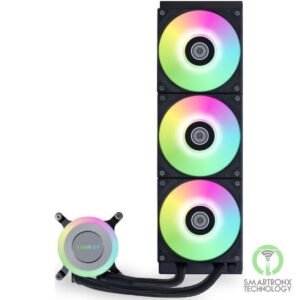 LIAN LI GA II LITE 360 (Black) ARGB AIO, CPU Cooler w/ High End Pump, Black (LGA