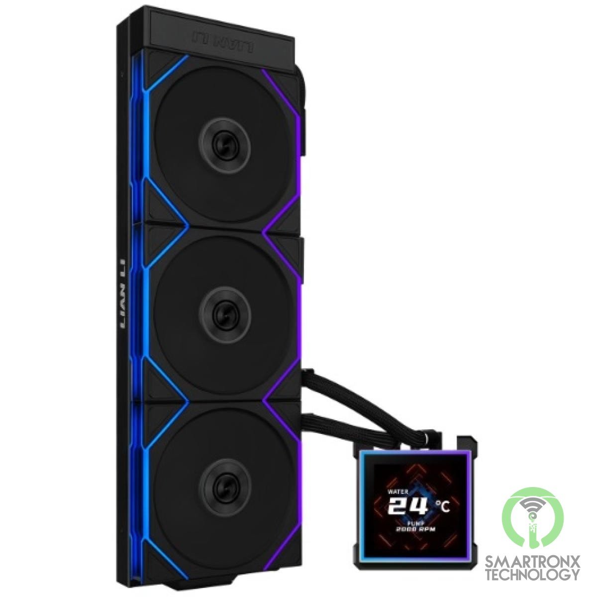 Lian Li HydroShift II LCD-S 360 (Black) ARGB AIO Extreme CPU Liquid Cooler, 3.4