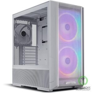 LIAN LI Lancool 216RW MESH High Airflow ARGB Mesh Front Panel w/ 3 PWM Fans w/ U