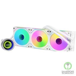 Lian Li TRINITY II 360 (White) ARGB AIO Ultra-Performance CPU Liquid Cooler, UNI