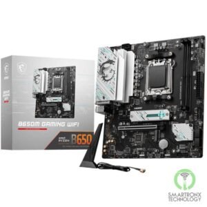 MSI B650M GAMING WIFI 6E mATX - Supports AMD Ryzen 9000/8000 / 7000 Series Proce