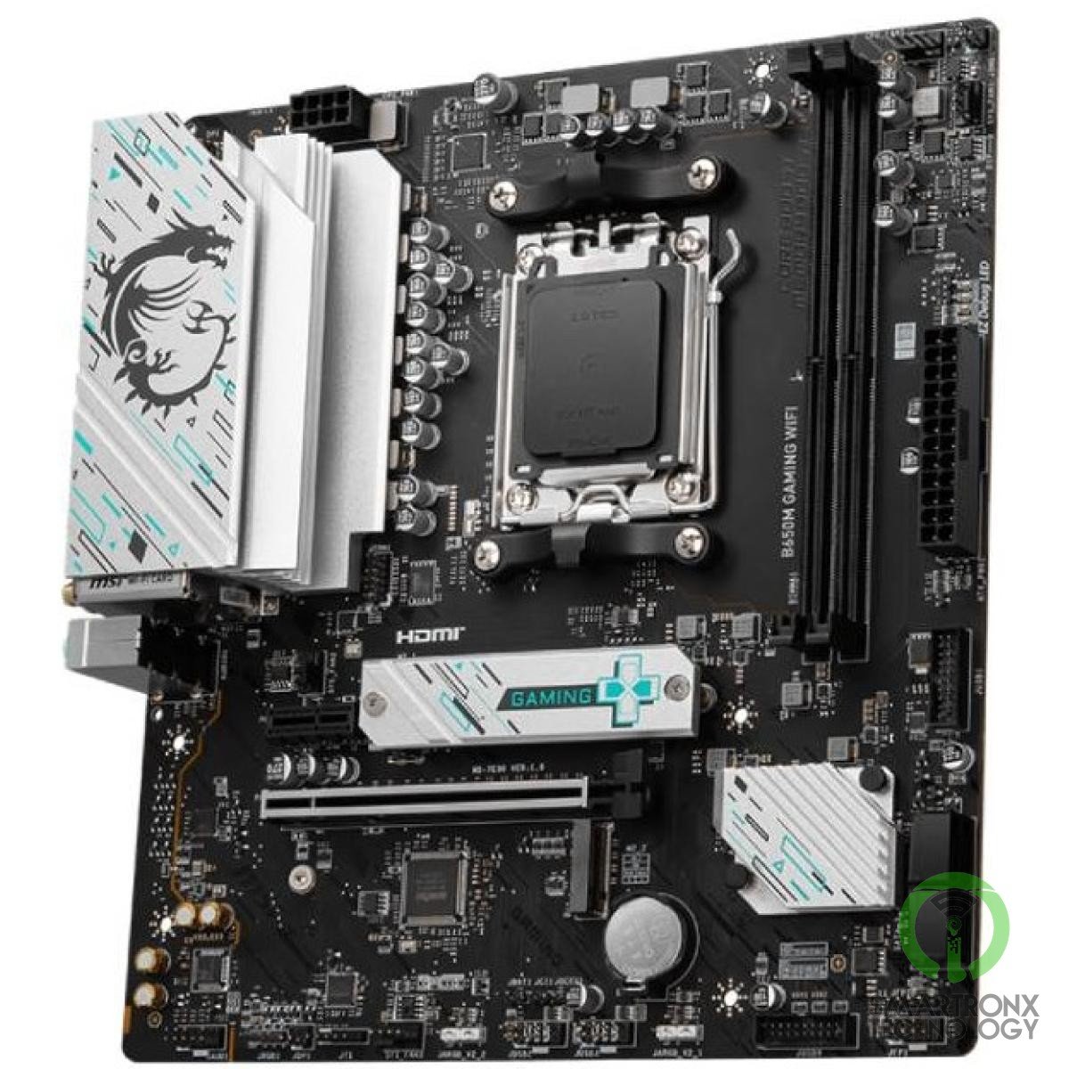 MSI B650M GAMING WIFI 6E mATX - Supports AMD Ryzen 9000/8000 / 7000 Series Proce