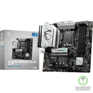 MSI B760M GAMING PLUS WIFI 6E mATX Supports 14th/13th/12th DDR5 PCIe 4.0 2x M.2