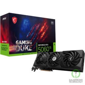 MSI GeForce RTX 5060 Ti GAMING DUKE 3X OC Graphics Card, 8GB GDDR7 128-Bit Memor