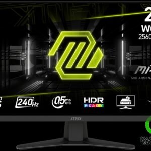 MSI MAG 274QF X24 27" Rapid IPS 2K 240Hz 0.5ms HDR Ready sRGB 130% AMD FreeSync™
