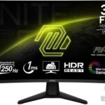 MSI MAG 32C6X 32" Full HD Curved 1500R 250Hz 1ms HDR Ready Frameless Design Anti