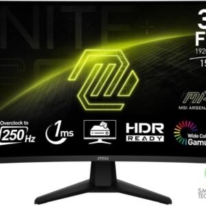 MSI MAG 32C6X 32" Full HD Curved 1500R 250Hz 1ms HDR Ready Frameless Design Anti