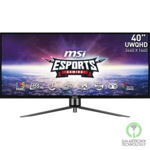 MSI MAG 401QR 3K UltraWide Gaming Monitor, 40" Flat IPS, UWQHD (3440x1440), 155H