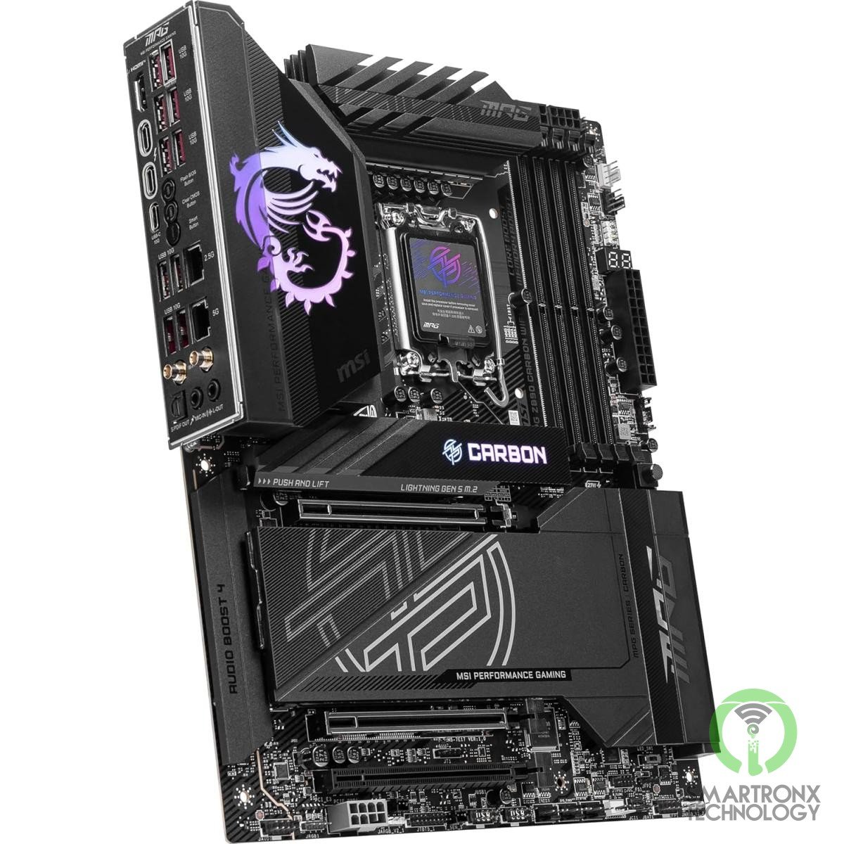 MSI MPG X870E CARBON WIFI (Wi-Fi 7) AMD RYZEN 7000 8000 9000 Series AM5/DDR5/PCI