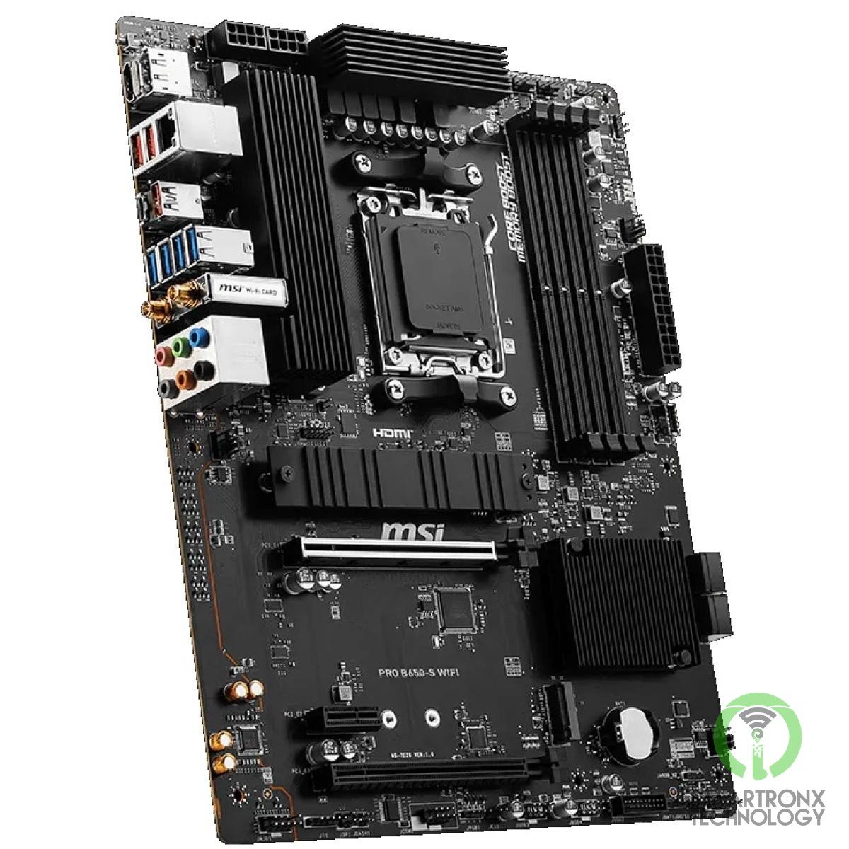 MSI PRO B650-S WIFI AMD RYZEN 9000/ 8000/ 7000 Series AM5/DDR5/PCIe 4.0/2xM.2 -