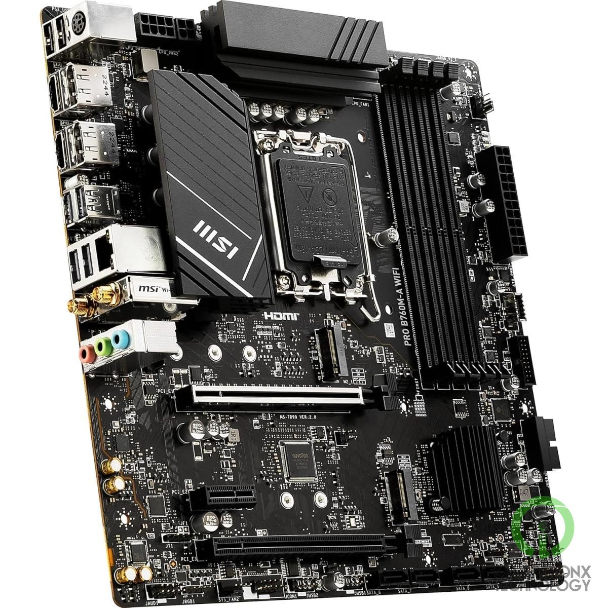 MSI PRO B760M-A (Wi-Fi 6E), Intel 14th 13th 12th Series, LGA 1700/DDR5/PCIe 4.0/
