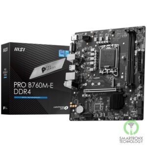 MSI PRO B760M-E, Intel 13th 12th Series, LGA 1700/DDR4/PCIe 4.0/1xM.2 - mATX Gam