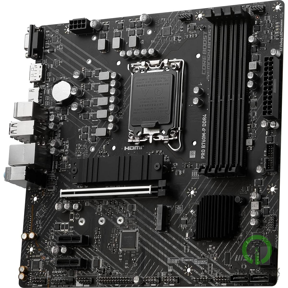 MSI PRO B760M-P DDR5 Intel 13th Gen Motherboard PCIe 4.0 DDR5 2xM.2 PCIe 4.0 Mai