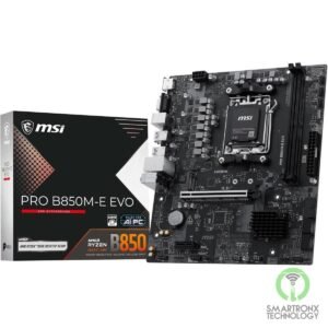 MSI PRO B850M-E EVO Micro ATX AM5 DDR5 8200MHZ(OC) HDMI VGA M.2 USB 5Gbs 2.5G LA