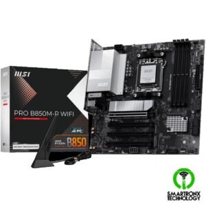 MSI PRO B850M-P WIFI (Wi-Fi 7) AMD RYZEN 7000 8000 9000 Series AM5/DDR5/PCIe 5.0