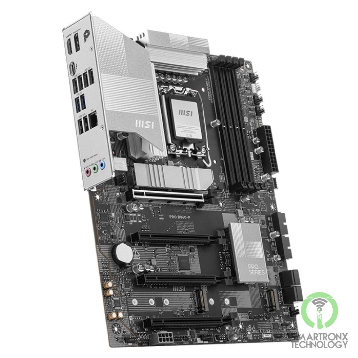 MSI PRO B860-P Intel Core Ultra (Series 2), LGA 1851/DDR5/PCIe 5.0/3xM.2 - ATX G