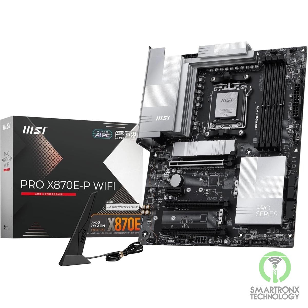 MSI PRO X870E-P WiFi 7 Motherboard, ATX - Supports AMD Ryzen 9000/8000 / 7000 Pr