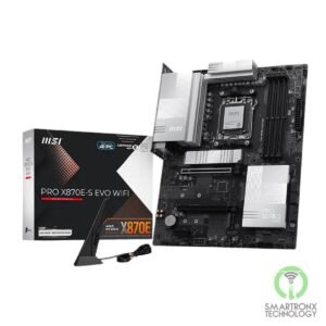 MSI PRO X870E-S EVO WIFI (Wi-Fi 7) AMD RYZEN 9000/ 8000/ 7000 Series AM5/DDR5/PC