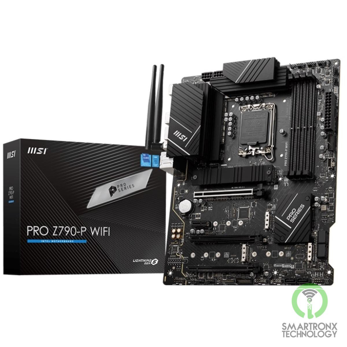 MSI PRO Z790-P WIFI (WiFi 6E) , Intel 13th 12th Series, LGA 1700/DDR5/PCIe 5.0/4