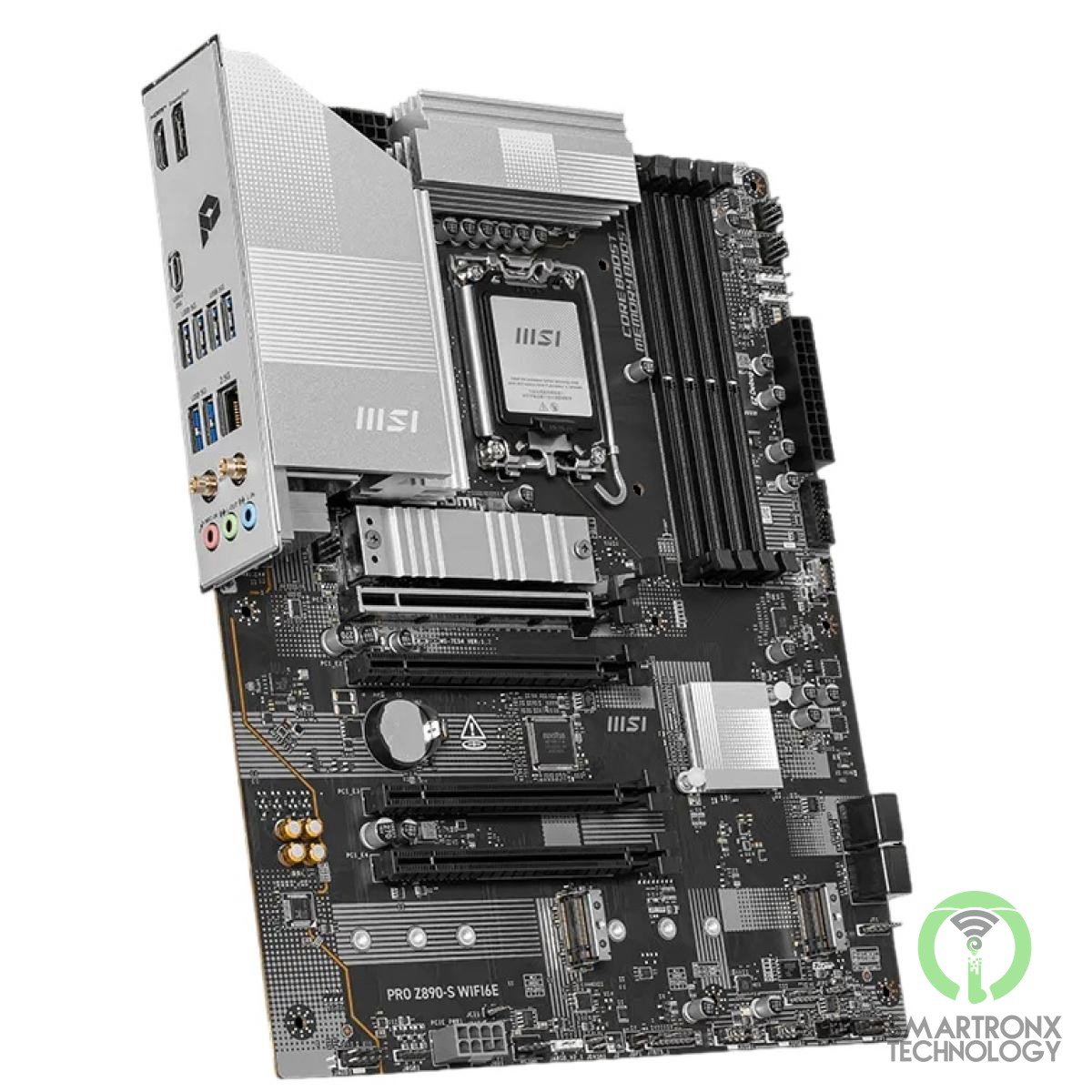 MSI PRO Z890-S WIFI (WIFI6e), Intel Core Ultra (Series 2), LGA 1851/DDR5/PCIe 5.