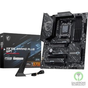MSI X870E Gaming Plus WiFi 7 ATX AMD AM5 SPS VRM DDR5 Memory Boost 8200+ MT/s (O