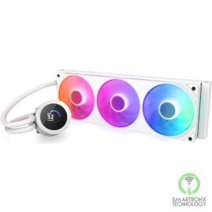 NZXT Kraken Plus 360 RGB (White) LCD Display All-In-One 360mm Liquid CPU Cooler