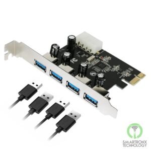 PCI USB 3.0 PCI-E Express Adapter Card-4Port
