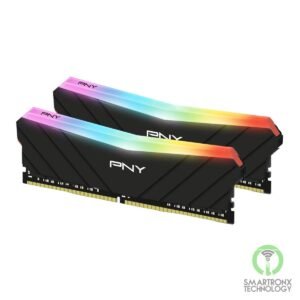 PNY RGB 32GB (2x16GB) DDR4 RAM 3600MHz CL18 Memory Kit-Black