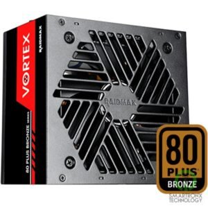 Raidmax Vortex 700w 80+ Bronze ATX Continuous Power with 120mm Quiet Fan Active