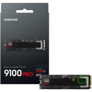 Samsung 9100 PRO 8TB PCIe 5.0 NVMe M.2 SSD-Sequential Read/Write (14800/13400 MB