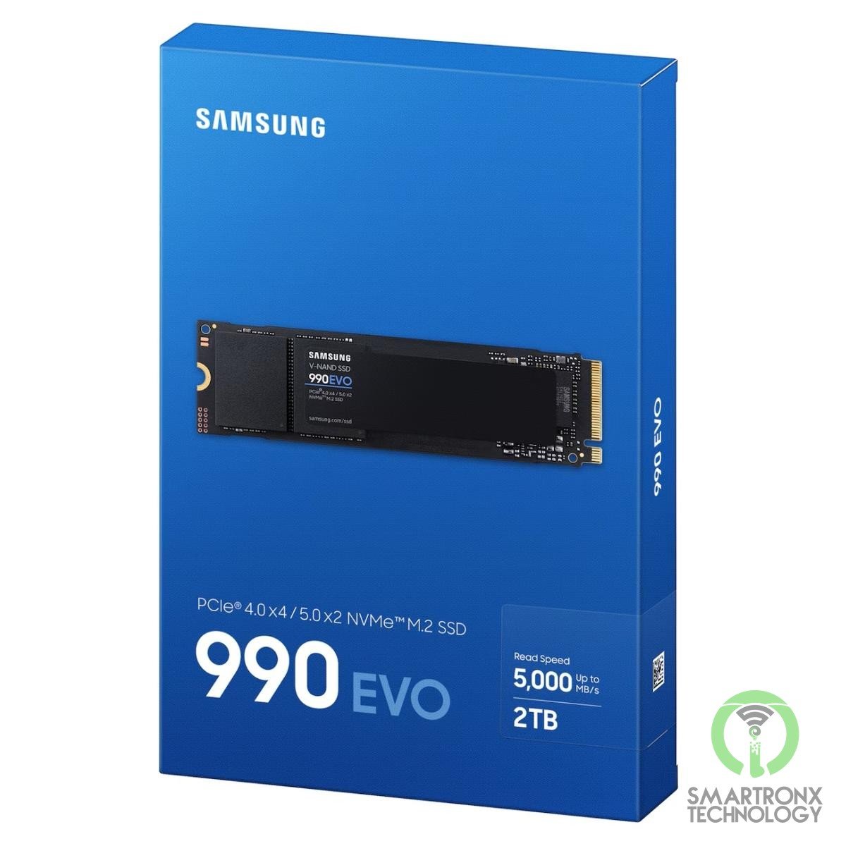 Samsung 990 EVO 2TB PCIe 4.0 NVMe M.2 SSD w/ Samsung V-NAND TLC Memory -Sequenti