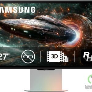 SAMSUNG G90XF Odyssey 3D 27" IPS 4K UHD 165Hz Al Glasses-Free 3D Video Conversio