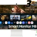 Samsung M8 2025 (FM801) Smart AI 32" 4K UHD, Tizen™ OS Flat Business Monitor, VA