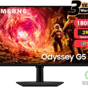 Samsung Odyssey G5 (2026) (FG502E) 32" Flat Monitor IPS 2K (2560 x 1440) 180Hz 1