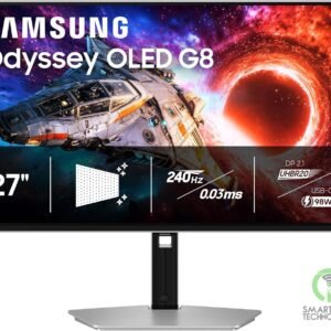 Samsung S27HG802SM Odyssey OLED G8 27-inch 4K QD-OLED 240 Hz 0.03 ms Gaming Moni
