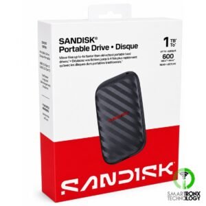 SANDISK Portable Drive 1TB USB-C External SSD Up to 600MB/s - Black