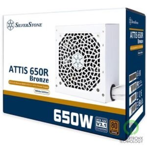 SilverStone ATTIS 650R Bronze 650W ATX 3.1 80 PLUS Bronze Performance Power Supp
