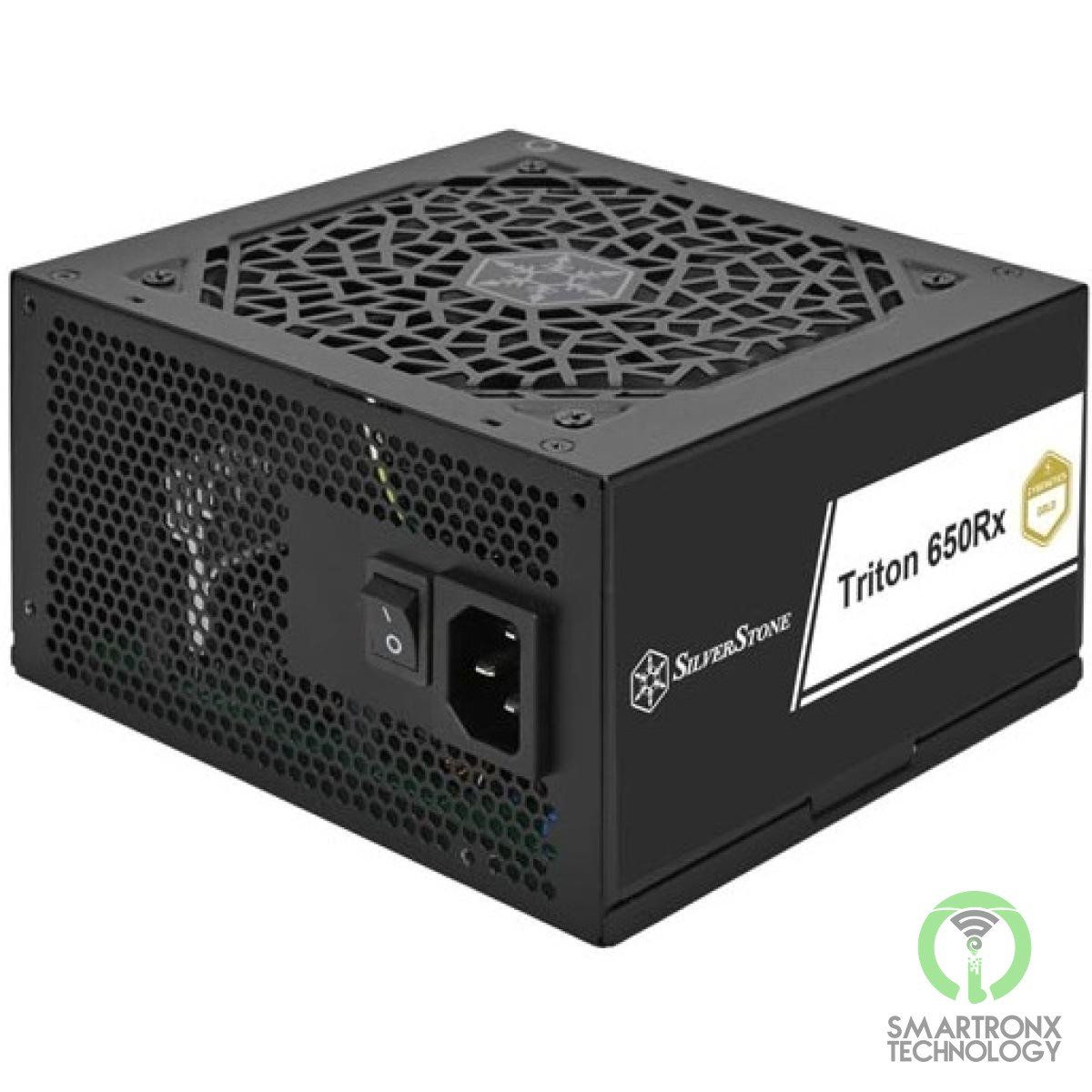 SilverStone Triton 650Rx Gold 650W (ATX 3.1) PCIE 5.1 (12V-2x6 ) 80 Plus Gold Fi