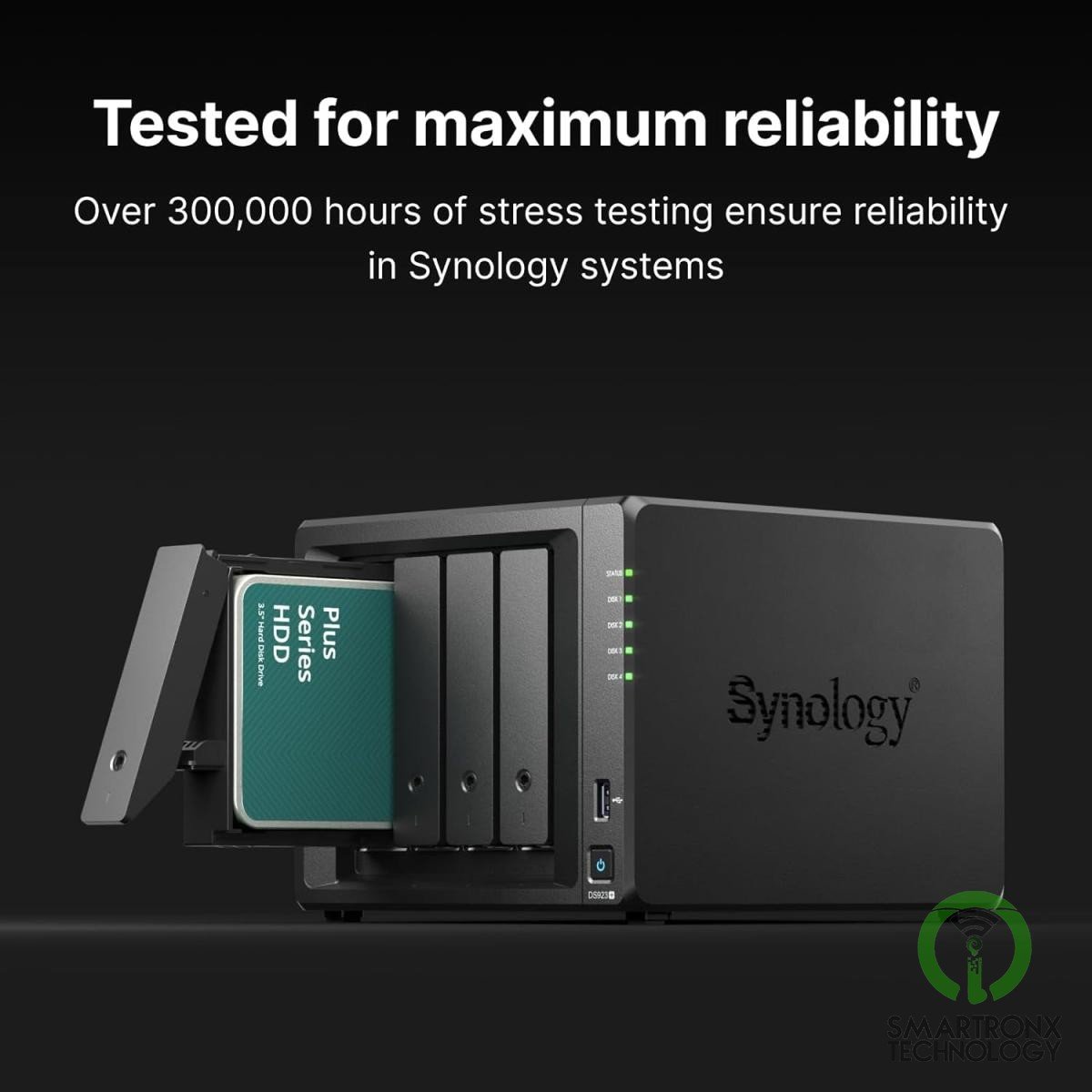 Synology 8TB HAT3300 Plus Series SATA III 3.5" Internal NAS HDD