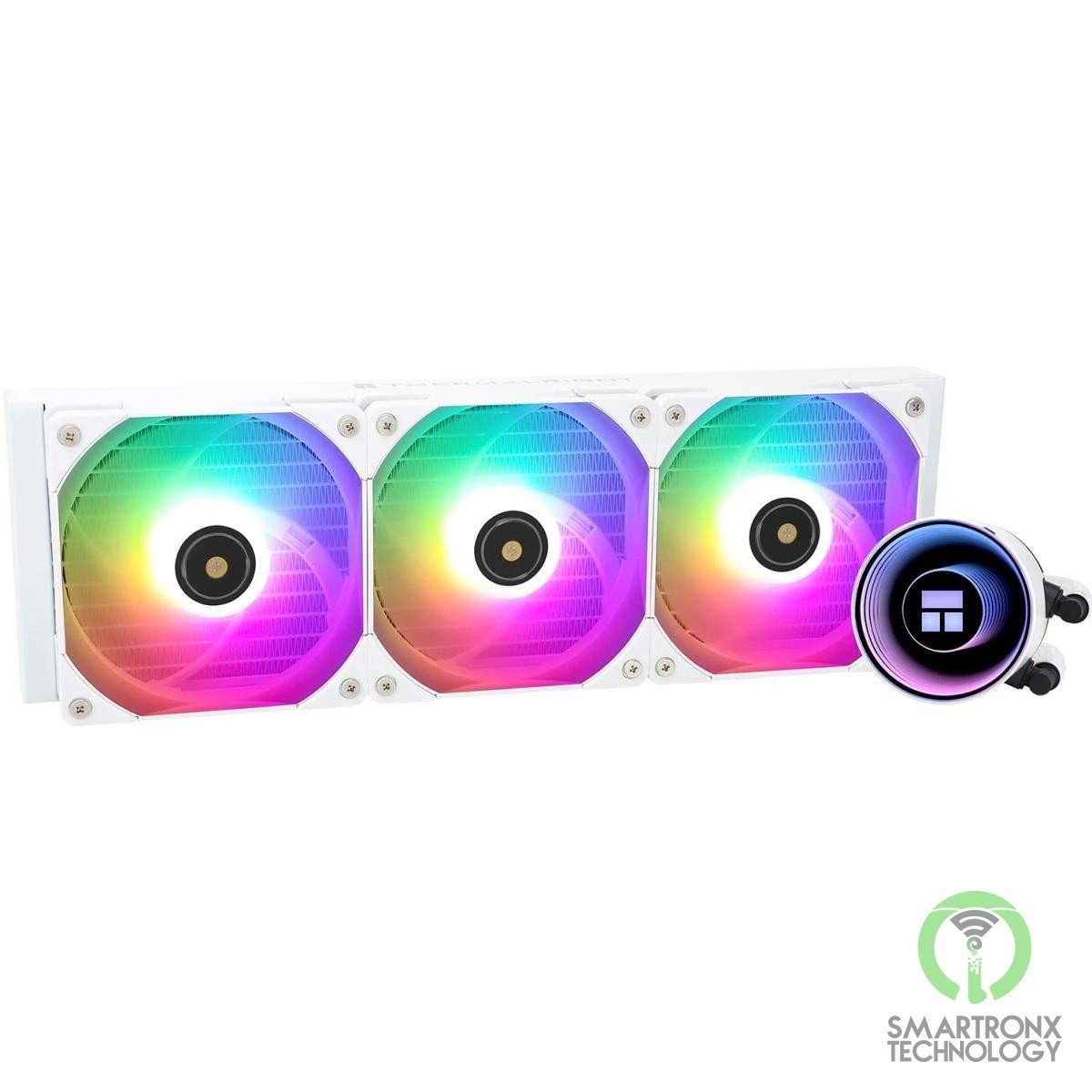 Thermalright Frozen Notte 360 ARGB Water Cooler 3x PWM Fans S-FDB V2 Bearings Fo