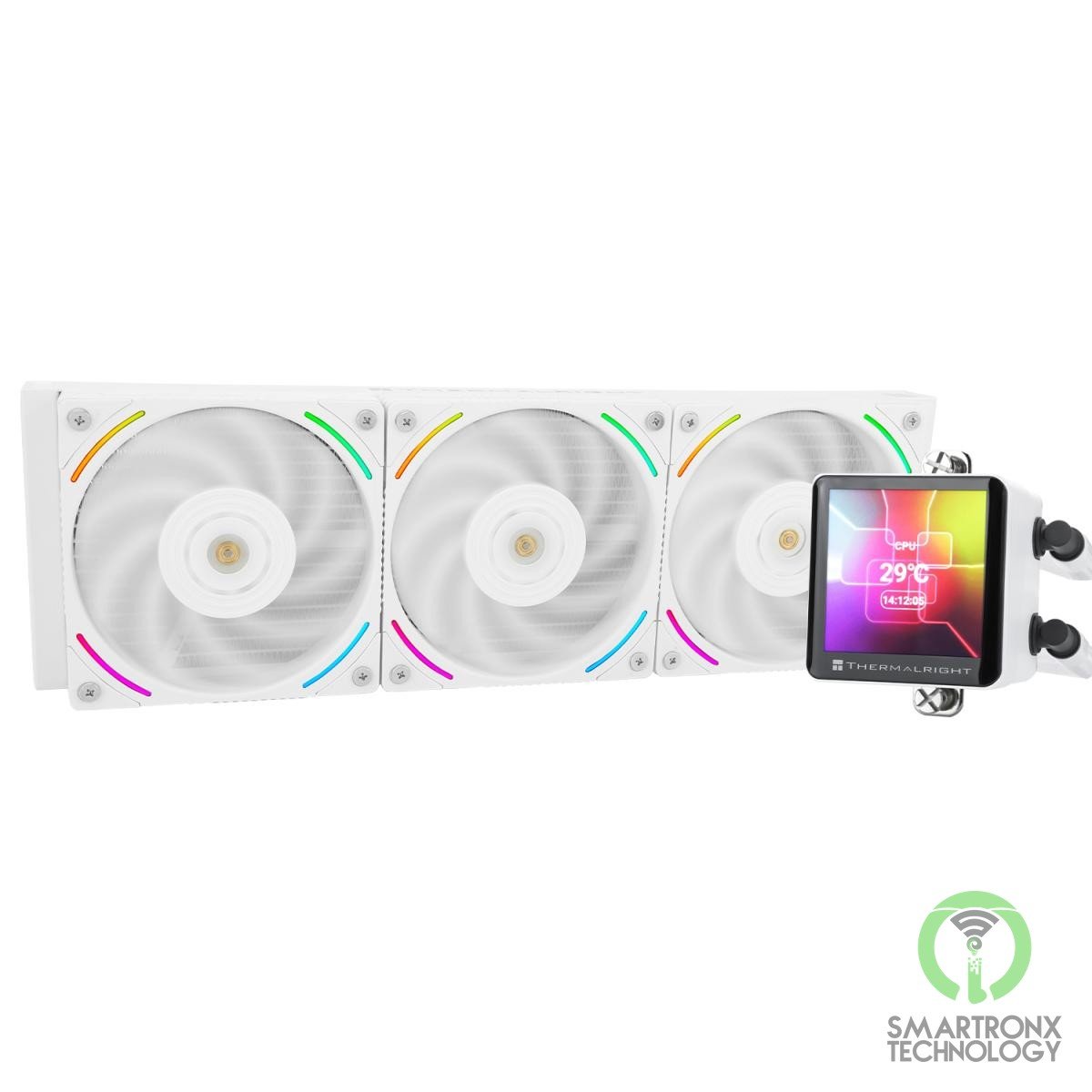 Thermalright Frozen Vision 360 White Liquid CPU Water Cooler with 120 mm PWM Fan