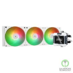 Thermalright Frozen Warframe 360 White ARGB CPU Water Cooler 360° AIO Cooling, 3