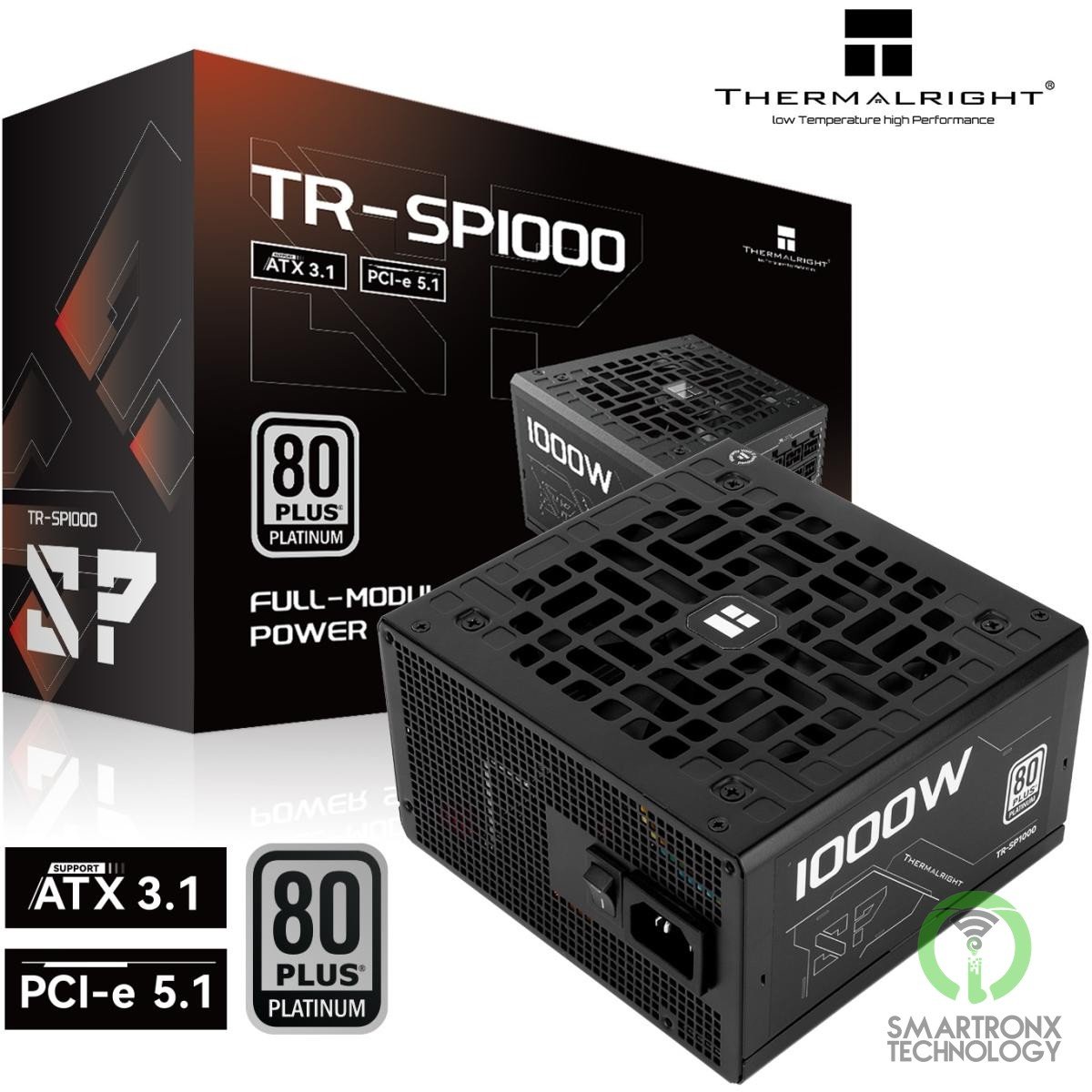 Thermalright (SP-1000) Platinum 1000W (ATX 3.1) (PCIe 5.1) 80 Plus Platinum Full