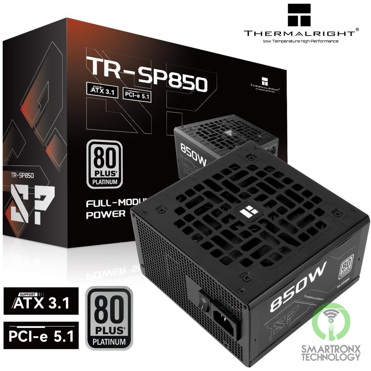 Thermalright (SP-850) Platinum 850W (ATX 3.1) (PCIe 5.1) 80 Plus Platinum Full M